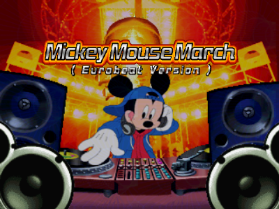 Mickey Mouse March (Eurobeat Version) - Dancing Stage
